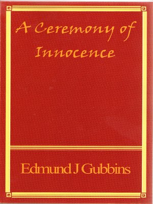 cover image of A Ceremony of Innocence